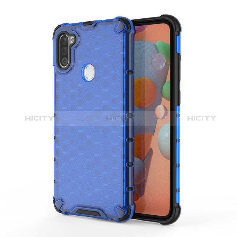 Carcasa Bumper Funda Silicona Transparente 360 Grados AM1 para Samsung Galaxy M11