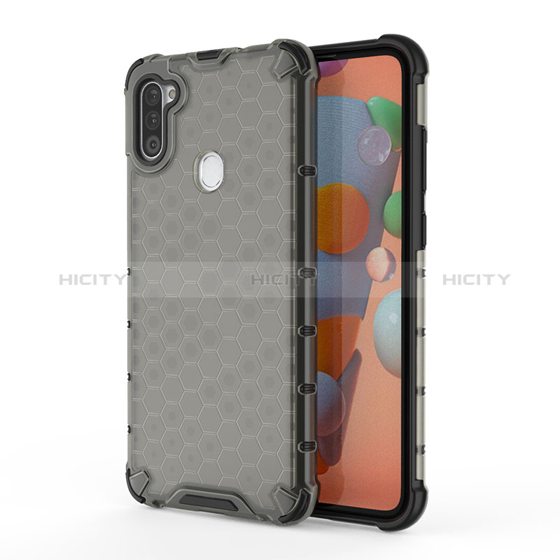 Carcasa Bumper Funda Silicona Transparente 360 Grados AM1 para Samsung Galaxy M11