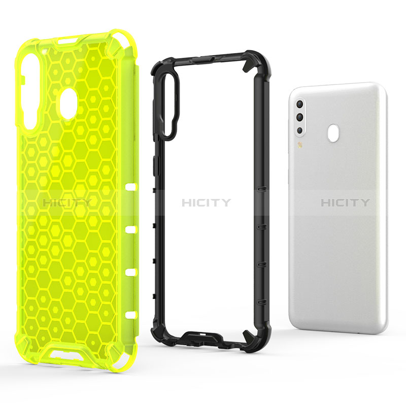 Carcasa Bumper Funda Silicona Transparente 360 Grados AM1 para Samsung Galaxy M30