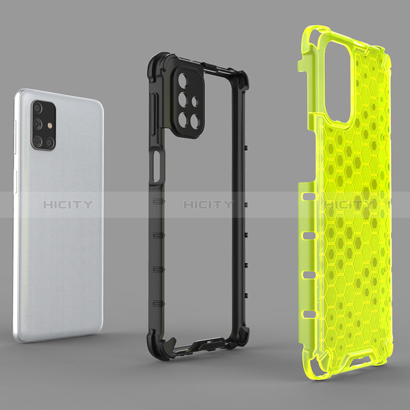 Carcasa Bumper Funda Silicona Transparente 360 Grados AM1 para Samsung Galaxy M31s