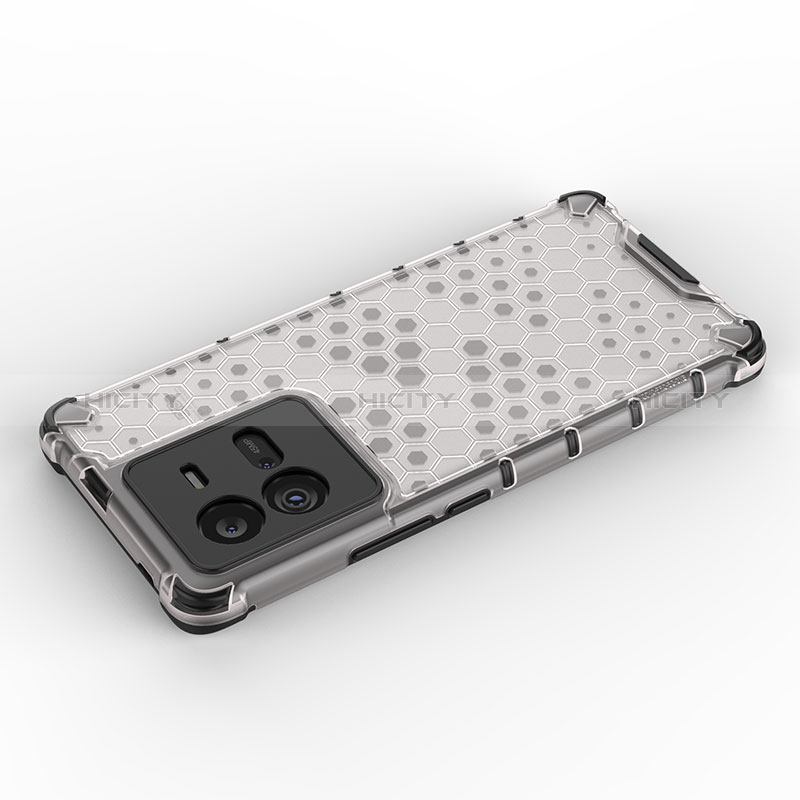 Carcasa Bumper Funda Silicona Transparente 360 Grados AM1 para Vivo iQOO 10 Pro 5G