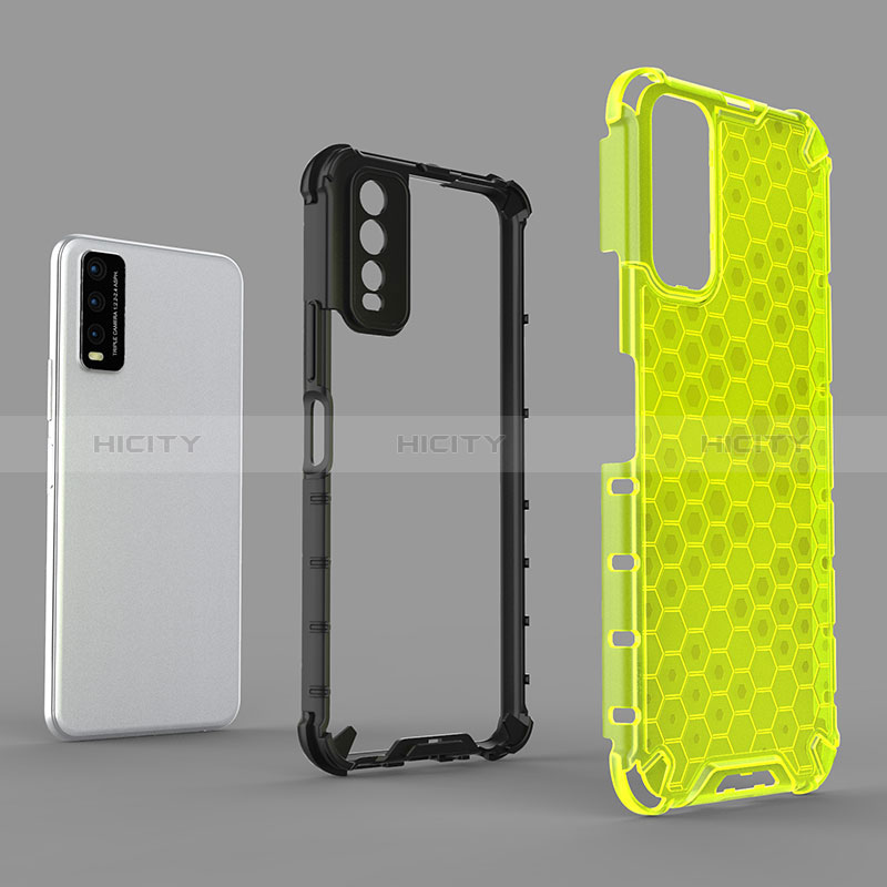 Carcasa Bumper Funda Silicona Transparente 360 Grados AM1 para Vivo Y11s