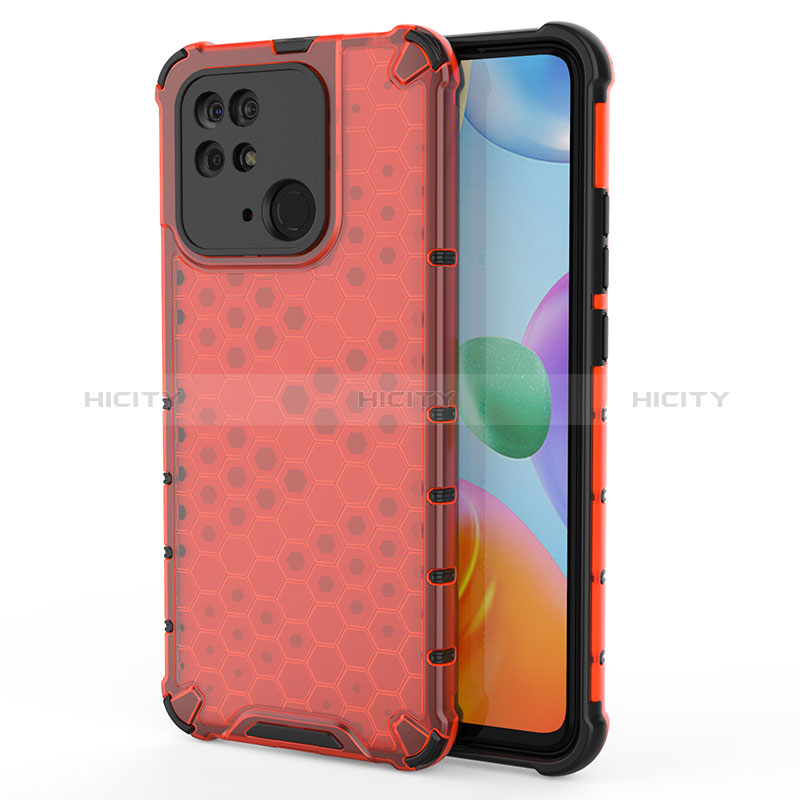 Carcasa Bumper Funda Silicona Transparente 360 Grados AM1 para Xiaomi Redmi 10 India