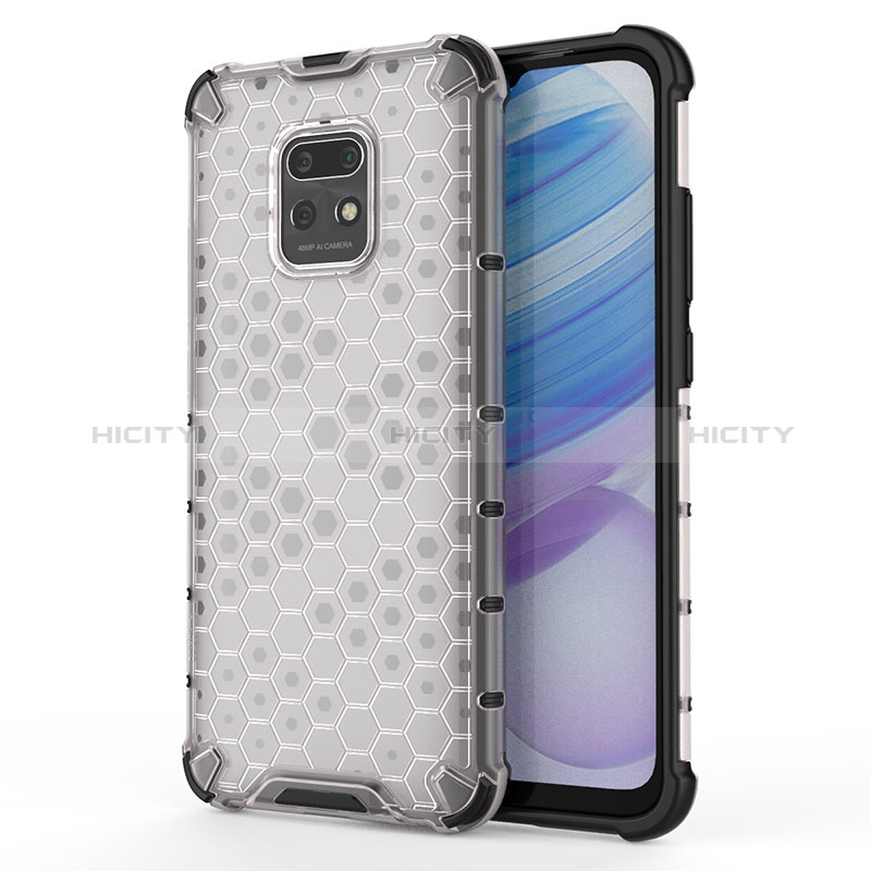 Carcasa Bumper Funda Silicona Transparente 360 Grados AM1 para Xiaomi Redmi 10X Pro 5G