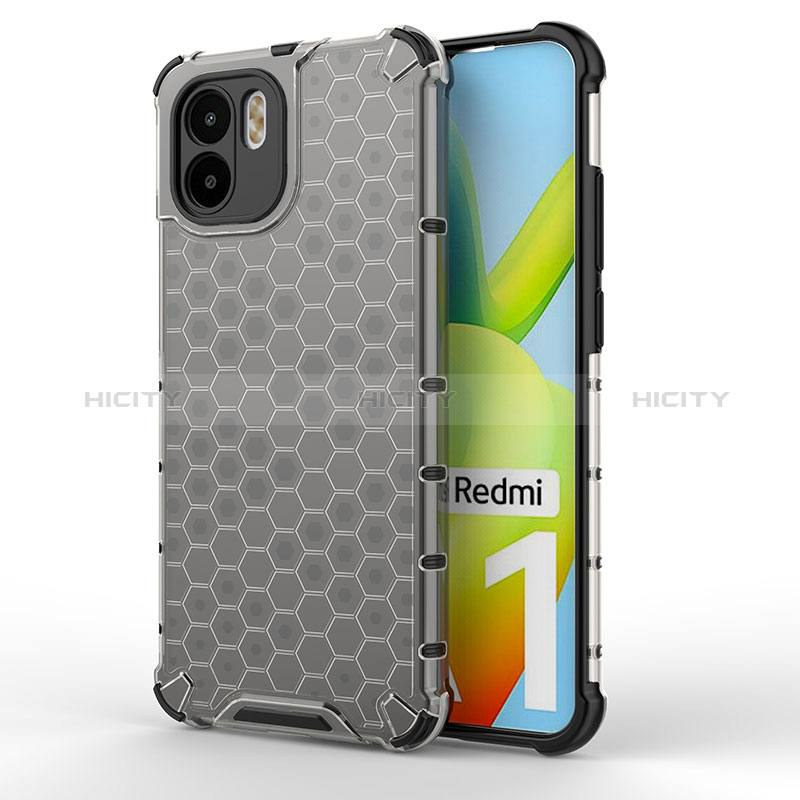 Carcasa Bumper Funda Silicona Transparente 360 Grados AM1 para Xiaomi Redmi A2 Negro