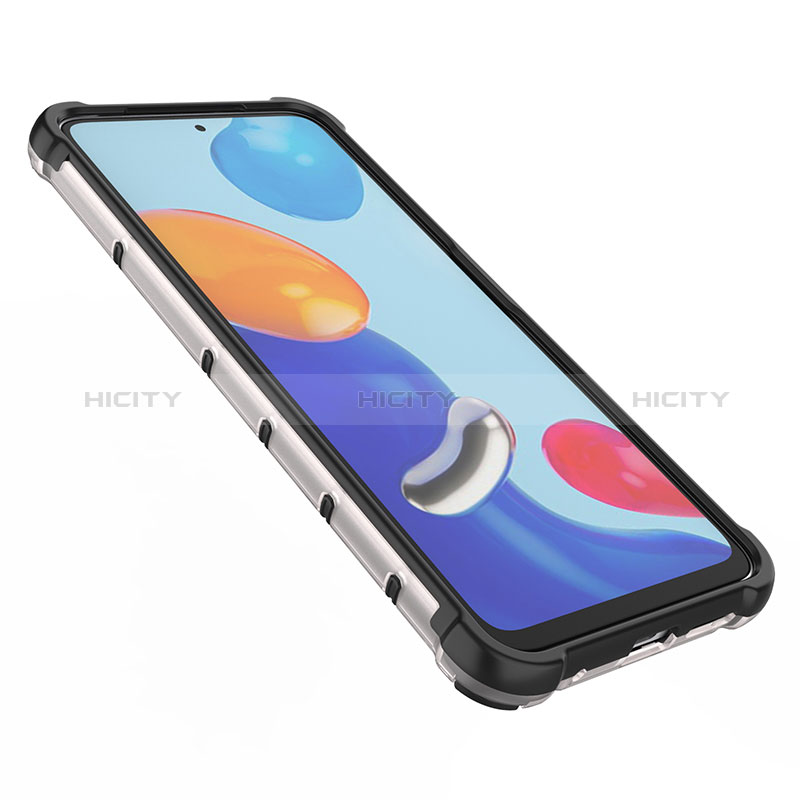 Carcasa Bumper Funda Silicona Transparente 360 Grados AM1 para Xiaomi Redmi Note 11 4G (2022)