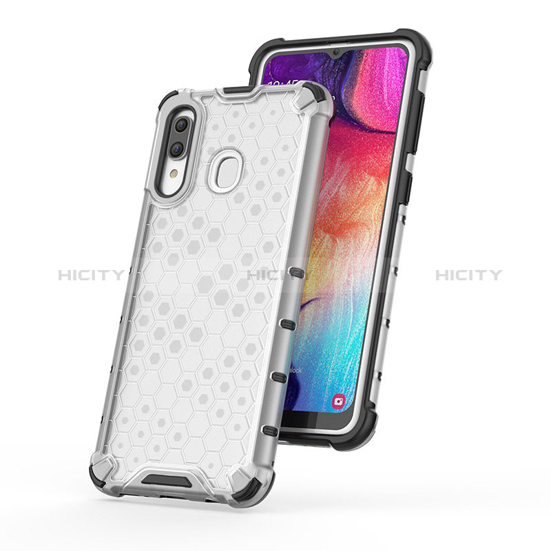 Carcasa Bumper Funda Silicona Transparente 360 Grados AM2 para Samsung Galaxy A20