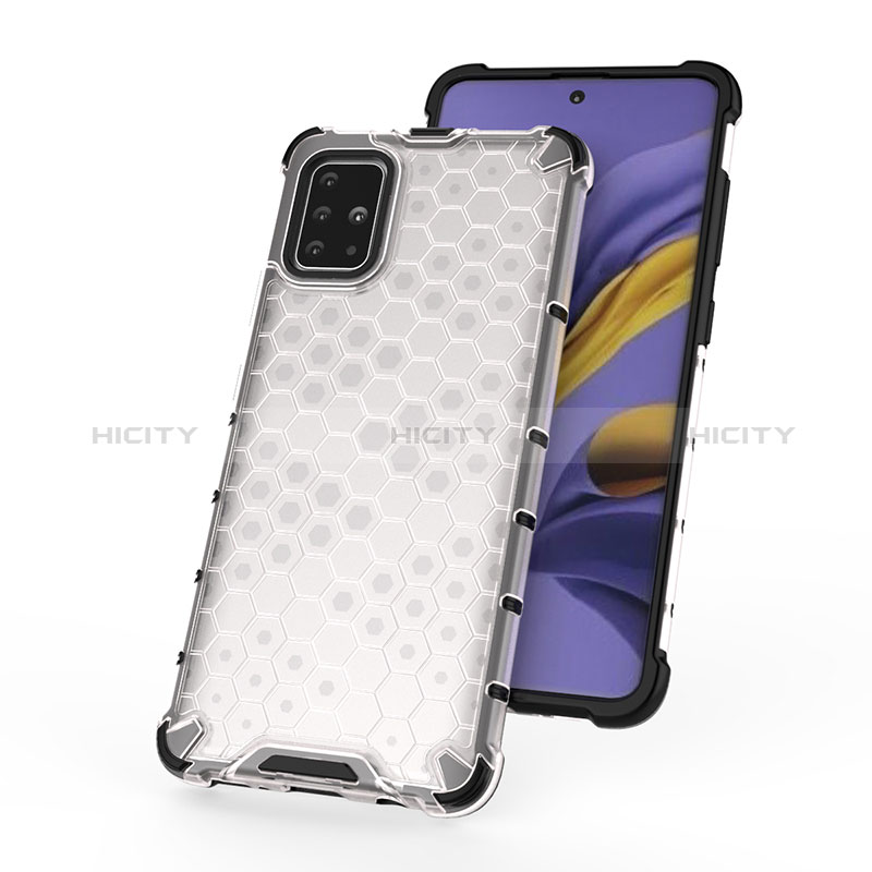 Carcasa Bumper Funda Silicona Transparente 360 Grados AM2 para Samsung Galaxy A51 4G