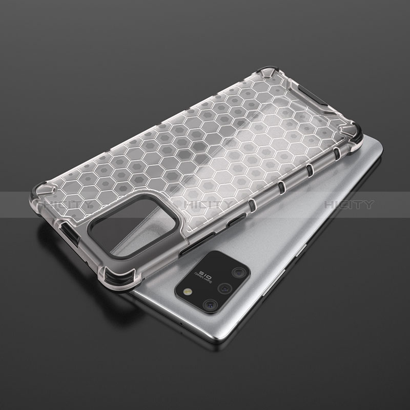 Carcasa Bumper Funda Silicona Transparente 360 Grados AM2 para Samsung Galaxy A91