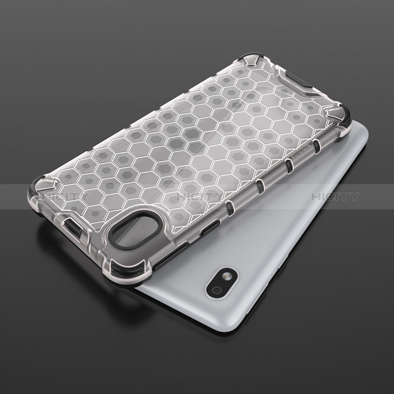Carcasa Bumper Funda Silicona Transparente 360 Grados AM2 para Samsung Galaxy M01 Core
