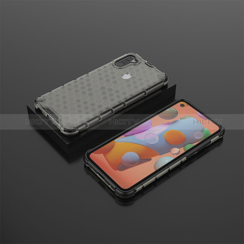 Carcasa Bumper Funda Silicona Transparente 360 Grados AM2 para Samsung Galaxy M11