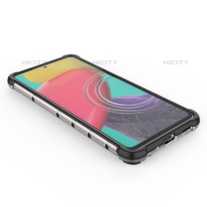 Carcasa Bumper Funda Silicona Transparente 360 Grados AM2 para Samsung Galaxy M53 5G
