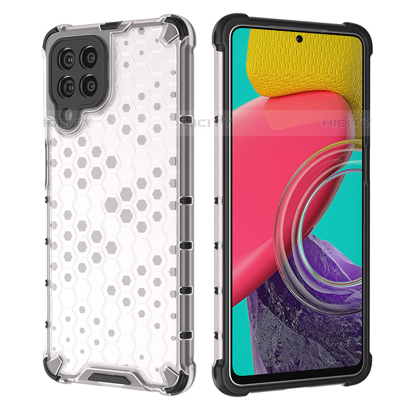 Carcasa Bumper Funda Silicona Transparente 360 Grados AM2 para Samsung Galaxy M53 5G