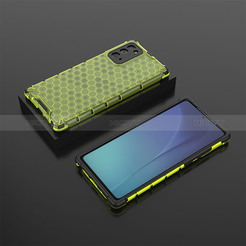 Carcasa Bumper Funda Silicona Transparente 360 Grados AM2 para Samsung Galaxy Note 20 5G