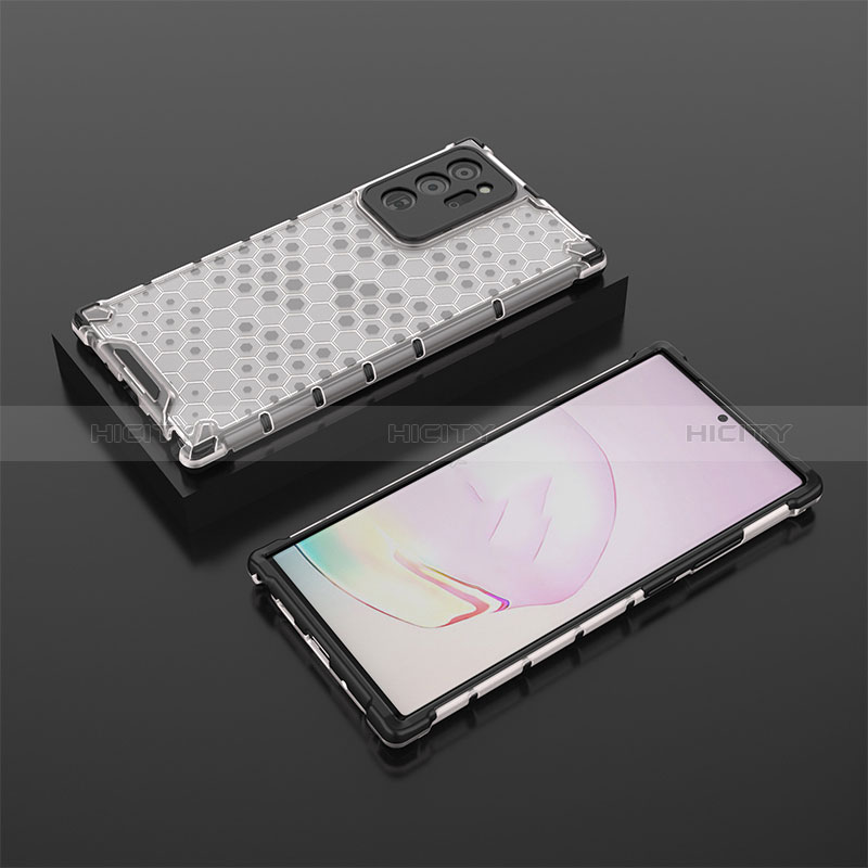 Carcasa Bumper Funda Silicona Transparente 360 Grados AM2 para Samsung Galaxy Note 20 Ultra 5G