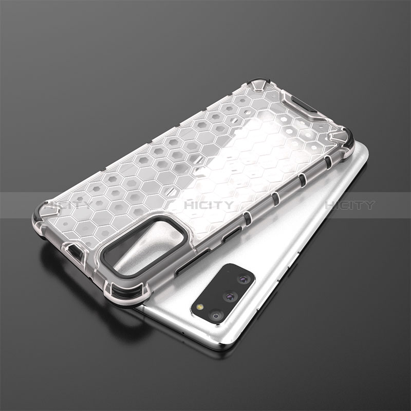 Carcasa Bumper Funda Silicona Transparente 360 Grados AM2 para Samsung Galaxy S20 5G