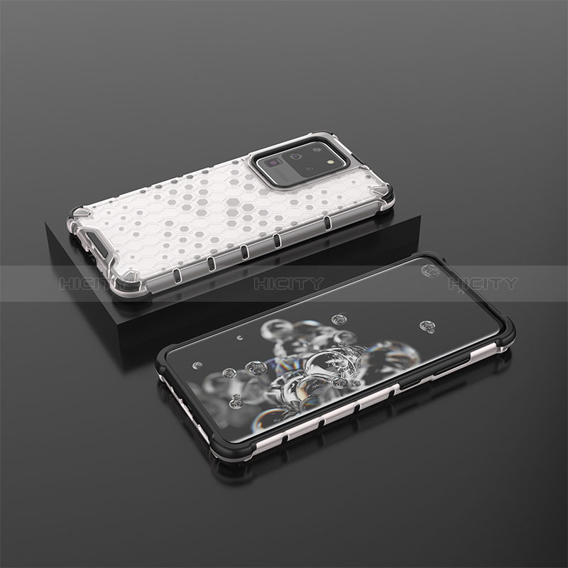 Carcasa Bumper Funda Silicona Transparente 360 Grados AM2 para Samsung Galaxy S20 Ultra