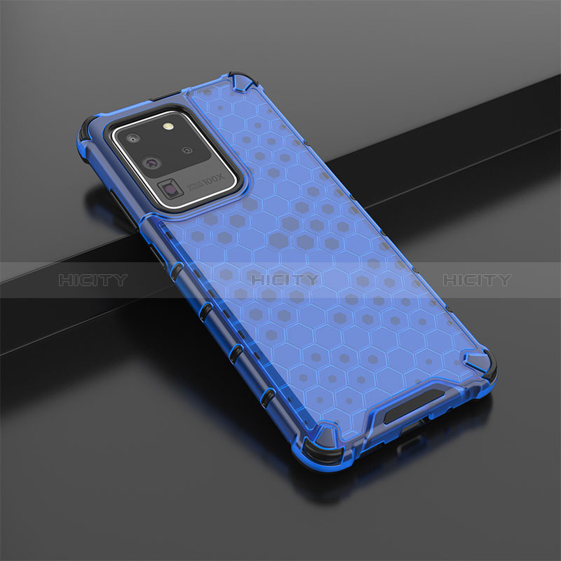 Carcasa Bumper Funda Silicona Transparente 360 Grados AM2 para Samsung Galaxy S20 Ultra