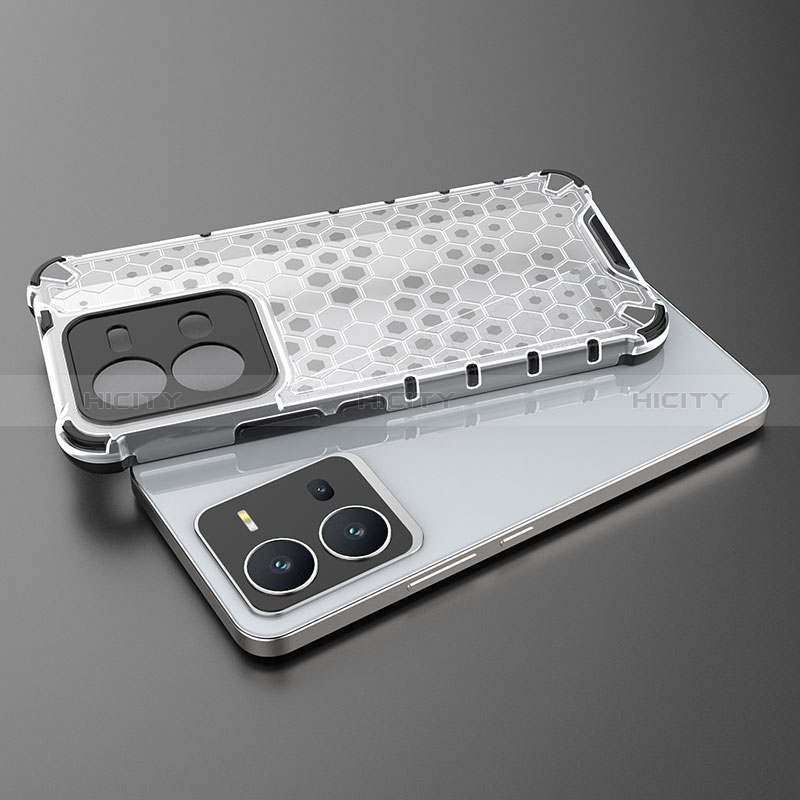Carcasa Bumper Funda Silicona Transparente 360 Grados AM2 para Vivo X80 Lite 5G