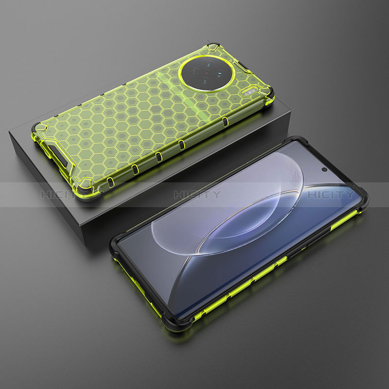 Carcasa Bumper Funda Silicona Transparente 360 Grados AM2 para Vivo X90 5G