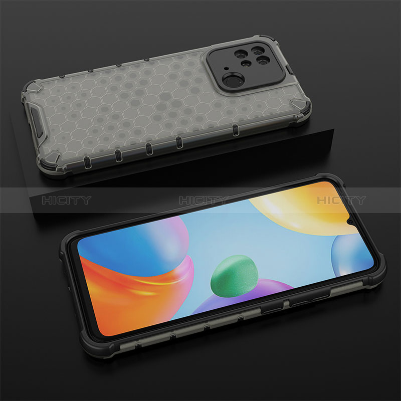 Carcasa Bumper Funda Silicona Transparente 360 Grados AM2 para Xiaomi Redmi 10 India