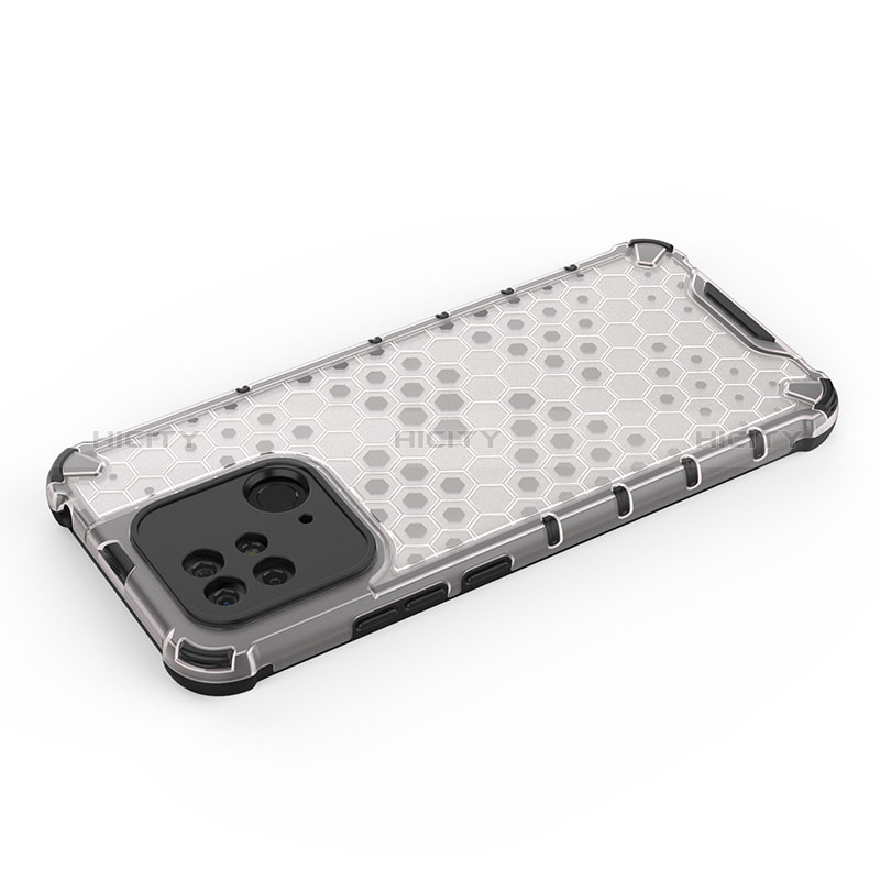 Carcasa Bumper Funda Silicona Transparente 360 Grados AM2 para Xiaomi Redmi 10 India