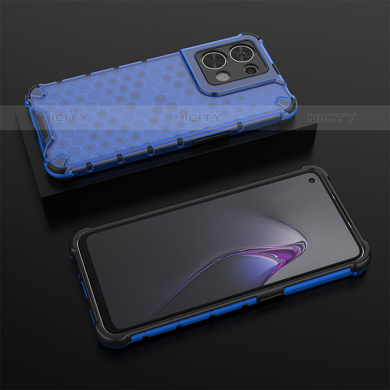 Carcasa Bumper Funda Silicona Transparente 360 Grados AM3 para Oppo Reno8 5G