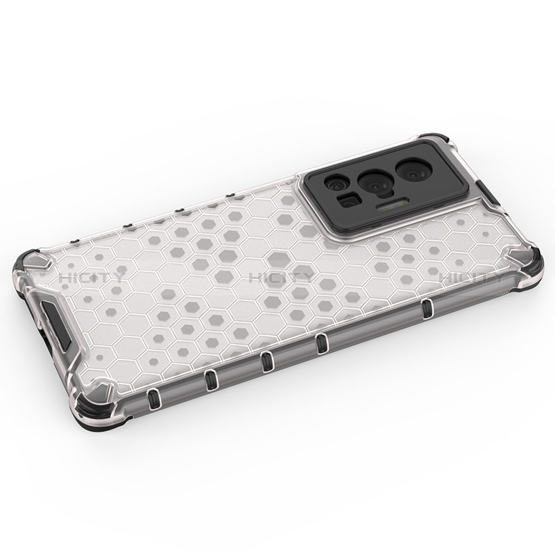 Carcasa Bumper Funda Silicona Transparente 360 Grados AM3 para Vivo X70 Pro 5G
