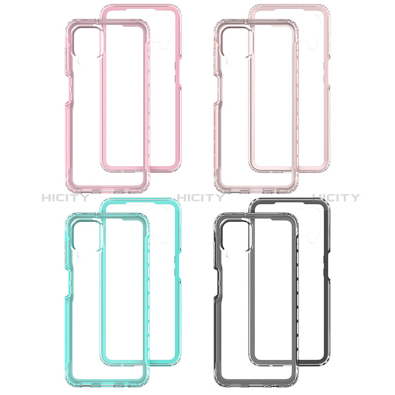 Carcasa Bumper Funda Silicona Transparente 360 Grados JX1 para Samsung Galaxy A12 5G