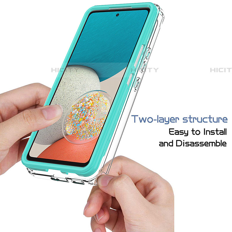 Carcasa Bumper Funda Silicona Transparente 360 Grados JX1 para Samsung Galaxy A53 5G