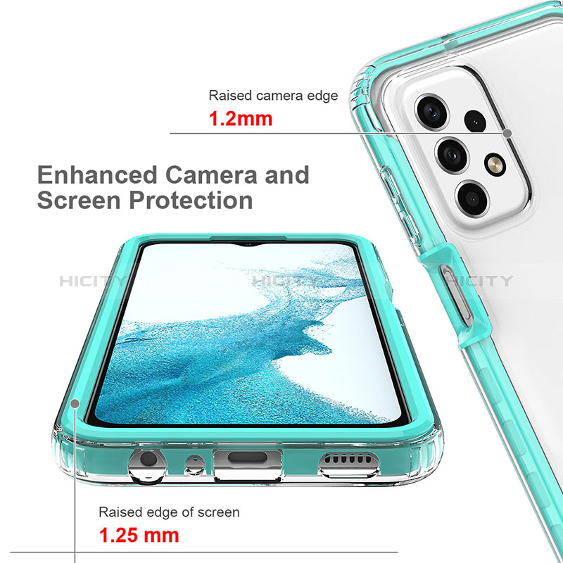 Carcasa Bumper Funda Silicona Transparente 360 Grados JX2 para Samsung Galaxy A23 5G