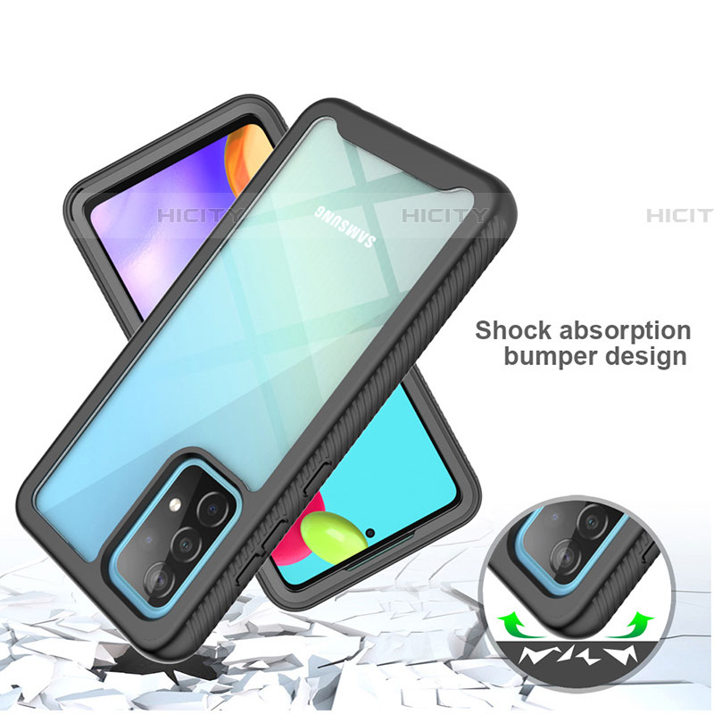 Carcasa Bumper Funda Silicona Transparente 360 Grados JX2 para Samsung Galaxy A52 5G