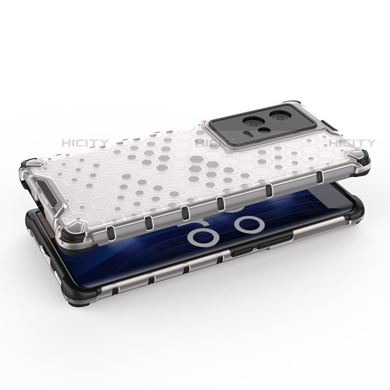 Carcasa Bumper Funda Silicona Transparente 360 Grados M01 para Vivo iQOO 8 Pro 5G