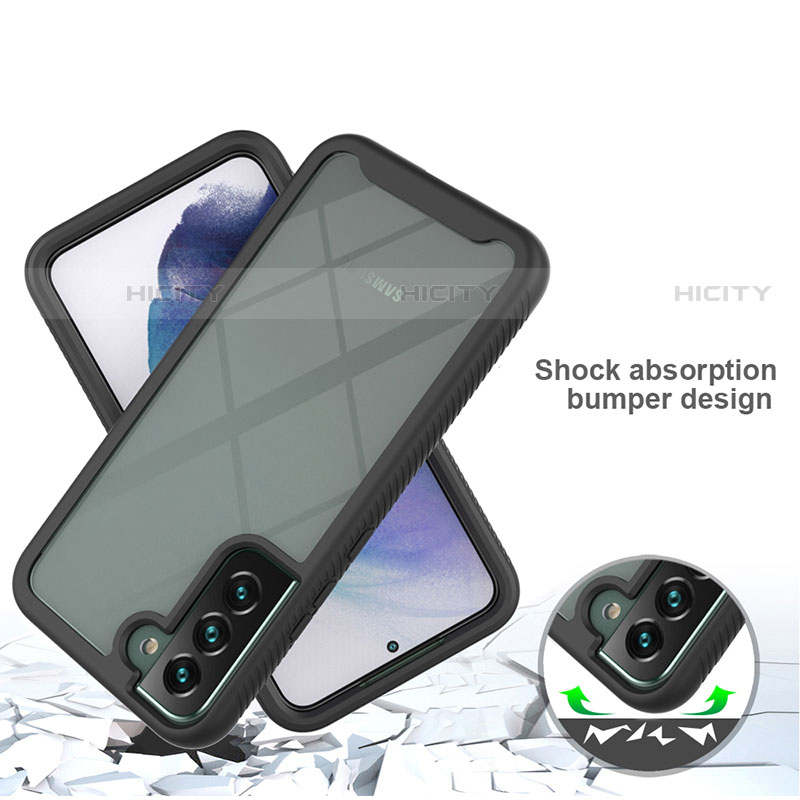 Carcasa Bumper Funda Silicona Transparente 360 Grados M02 para Samsung Galaxy S21 FE 5G