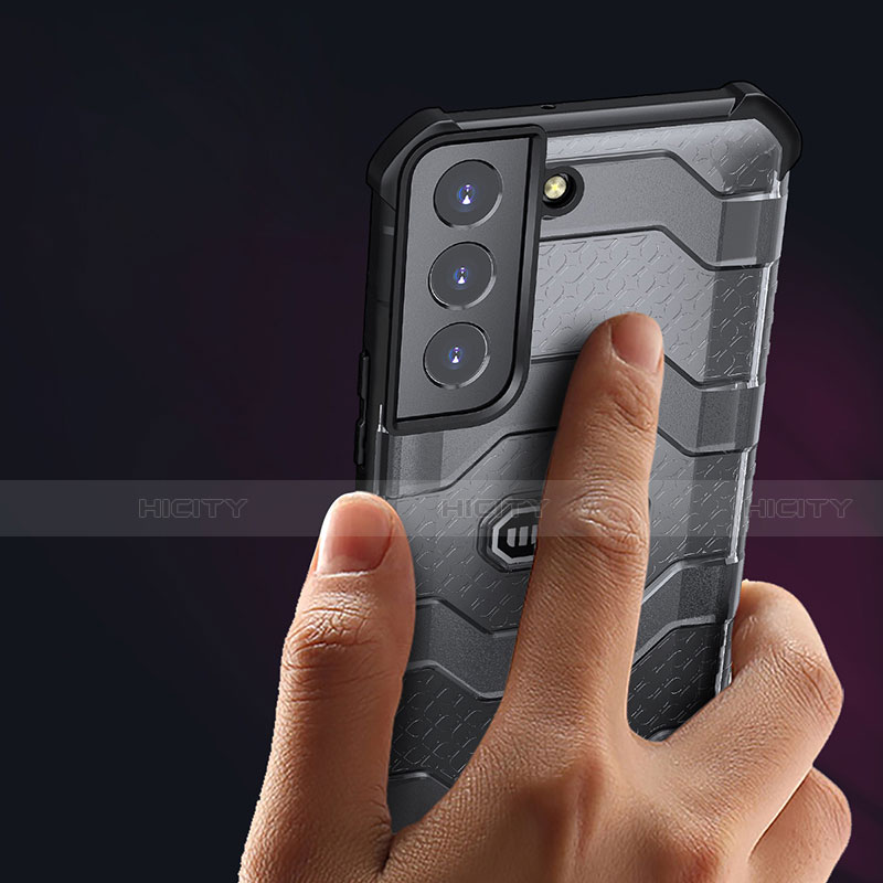 Carcasa Bumper Funda Silicona Transparente 360 Grados M05 para Samsung Galaxy S21 5G
