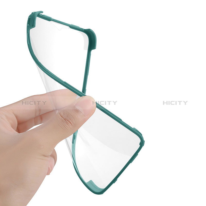 Carcasa Bumper Funda Silicona Transparente 360 Grados MJ1 para Samsung Galaxy A02s