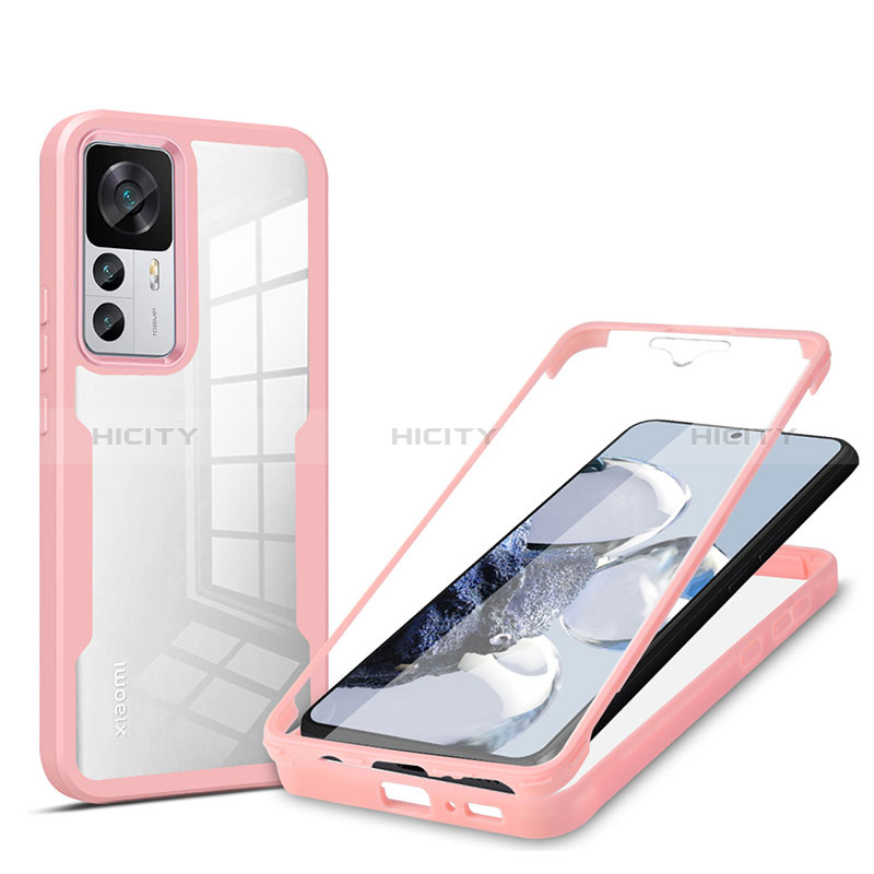 Carcasa Bumper Funda Silicona Transparente 360 Grados MJ1 para Xiaomi Mi 12T 5G