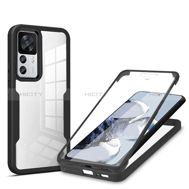 Carcasa Bumper Funda Silicona Transparente 360 Grados MJ1 para Xiaomi Mi 12T 5G