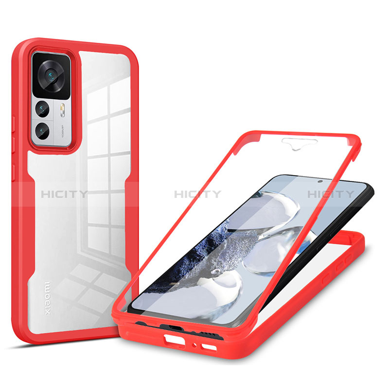 Carcasa Bumper Funda Silicona Transparente 360 Grados MJ1 para Xiaomi Mi 12T 5G