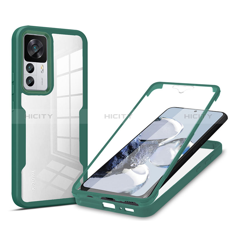 Carcasa Bumper Funda Silicona Transparente 360 Grados MJ1 para Xiaomi Mi 12T 5G