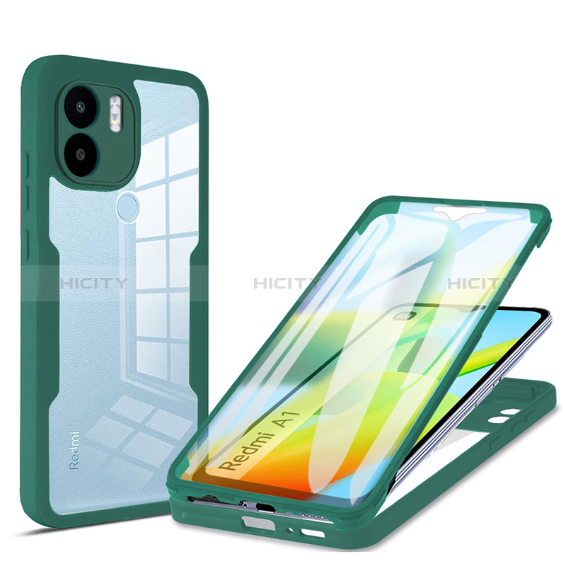 Carcasa Bumper Funda Silicona Transparente 360 Grados MJ1 para Xiaomi Poco C50