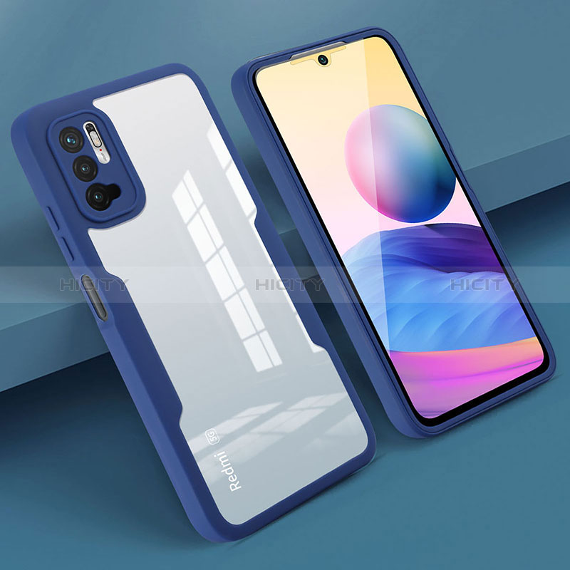 Carcasa Bumper Funda Silicona Transparente 360 Grados MJ1 para Xiaomi POCO M3 Pro 5G