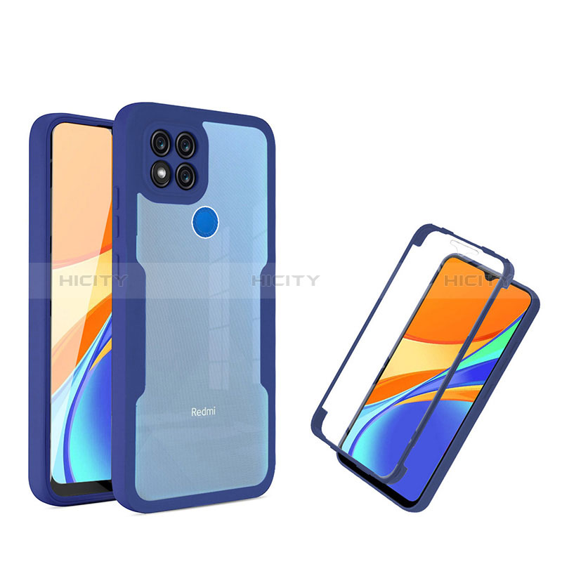 Carcasa Bumper Funda Silicona Transparente 360 Grados MJ1 para Xiaomi Redmi 9 India