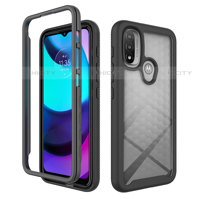 Carcasa Bumper Funda Silicona Transparente 360 Grados para Motorola Moto E20