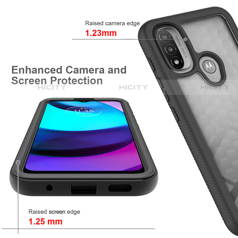 Carcasa Bumper Funda Silicona Transparente 360 Grados para Motorola Moto E40