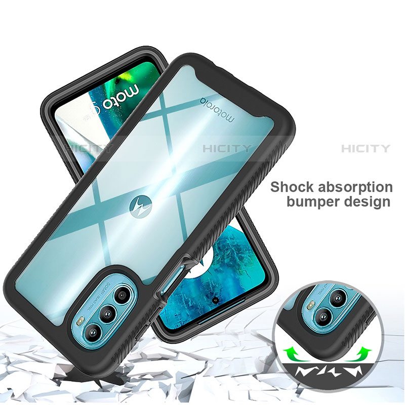 Carcasa Bumper Funda Silicona Transparente 360 Grados para Motorola Moto Edge (2022) 5G