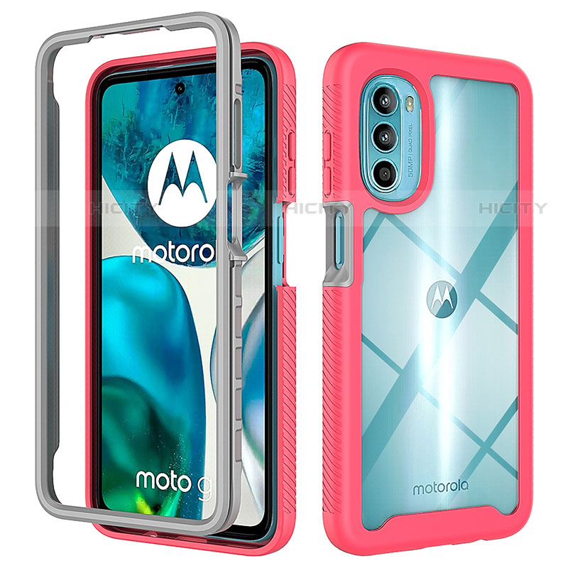 Carcasa Bumper Funda Silicona Transparente 360 Grados para Motorola Moto Edge (2022) 5G