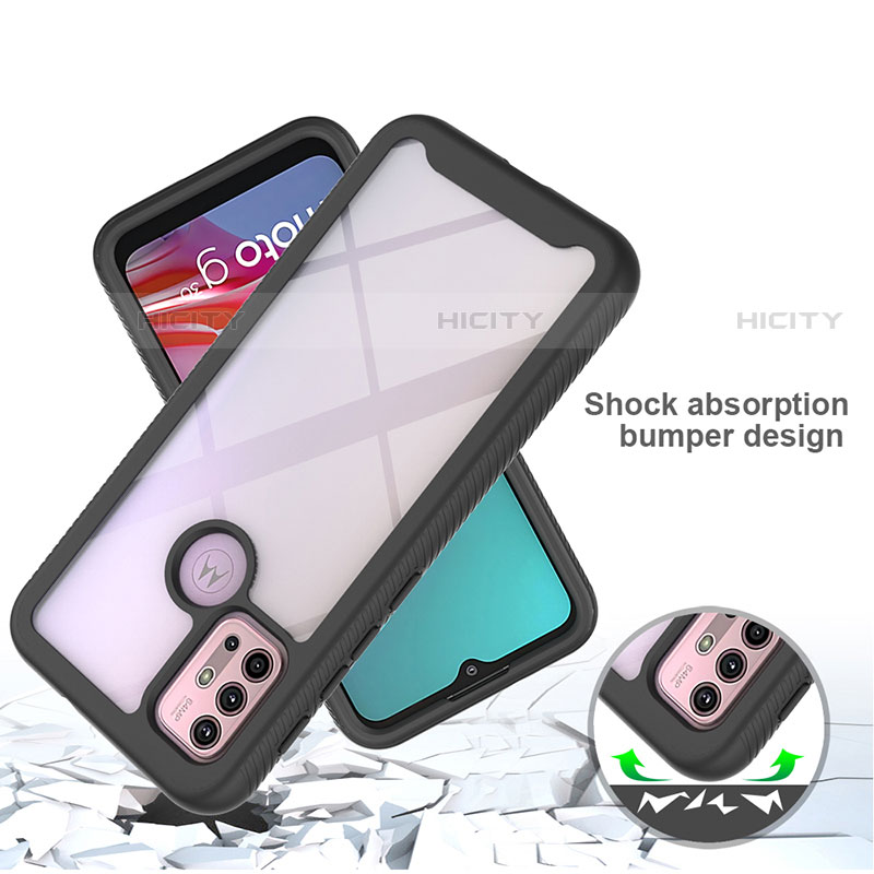 Carcasa Bumper Funda Silicona Transparente 360 Grados para Motorola Moto G20