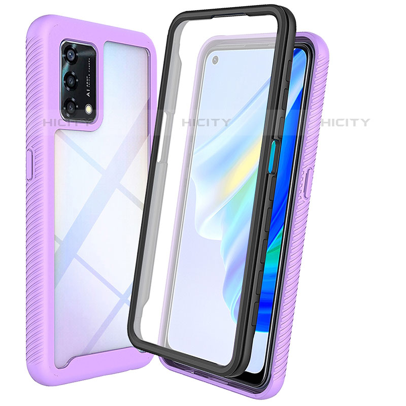 Carcasa Bumper Funda Silicona Transparente 360 Grados para Oppo A74 4G