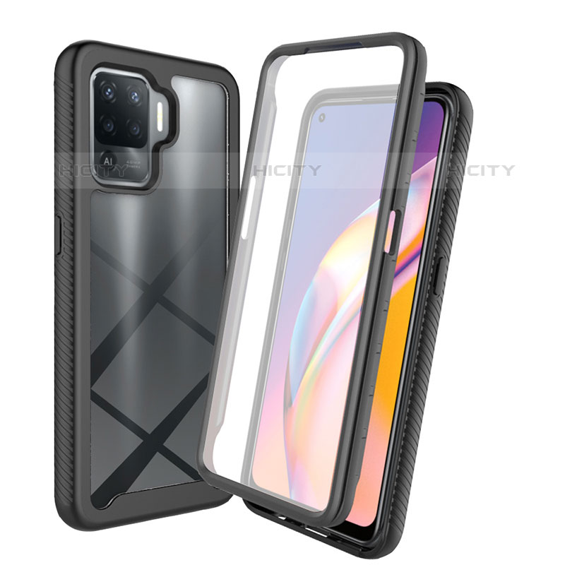 Carcasa Bumper Funda Silicona Transparente 360 Grados para Oppo F19 Pro